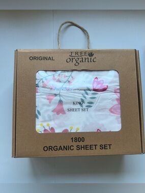 TREE organic, King Sheet Set
